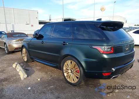 2019 Land Rover Range Rover Sport Supercharged Dynamic из США, поврежденный, VIN SALWR2RE4KA825555